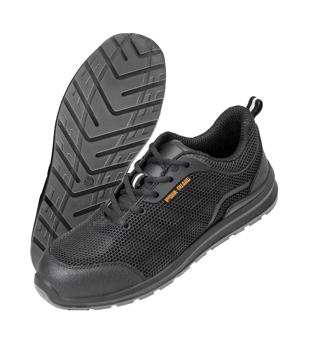 Work guard all-black safety trainer black Result-2