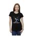 Disney T-shirt en coton Femmes/Ladies Lilo And Stitch Stitch Merry Everything (Noir) - UTBI25668-2