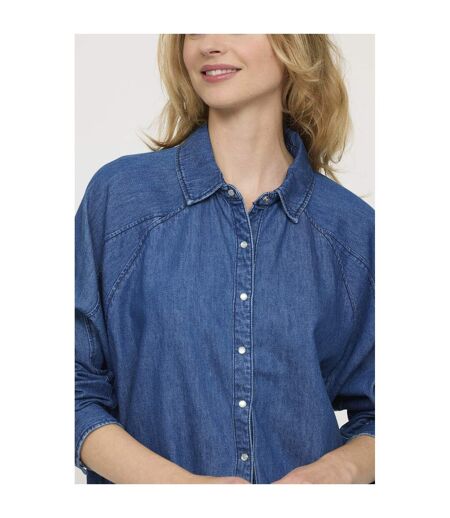 Chemise manches longues coton loose DULIA