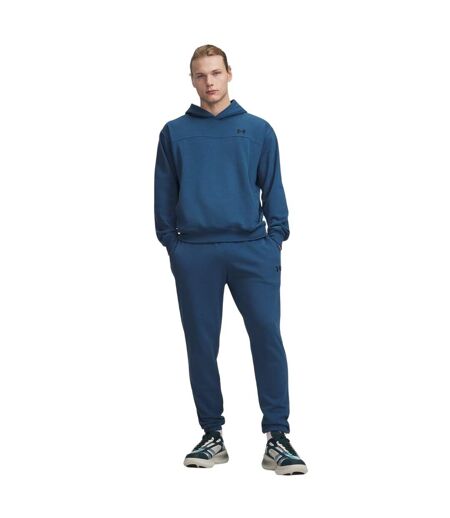 Mens Rival Fleece Joggers Blue Black Under Armour