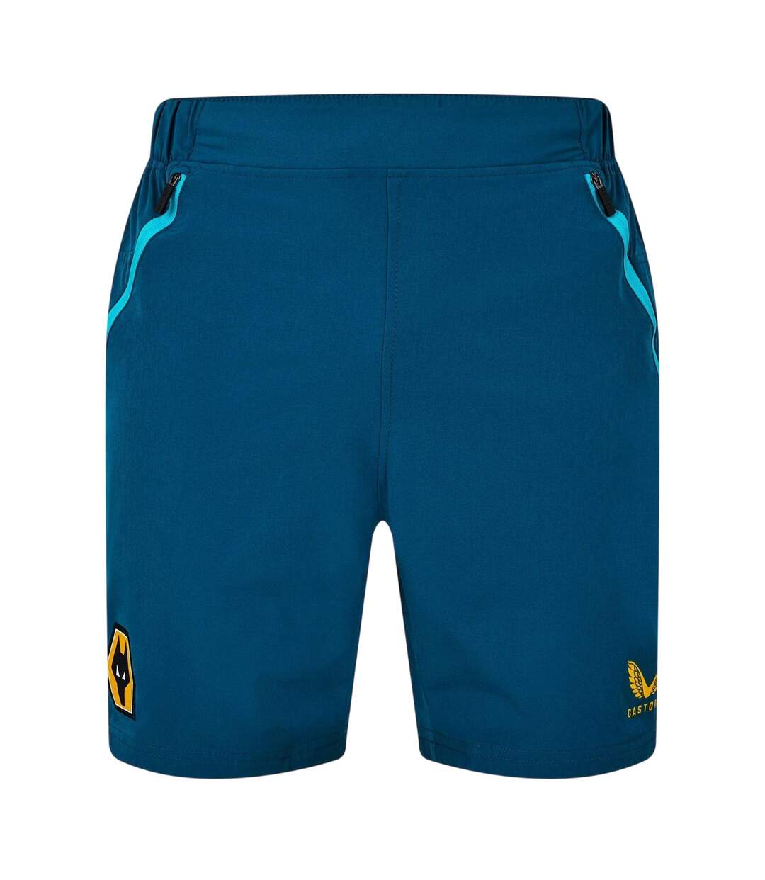 Short De Foot Motif/style Loups Homme Vert Castore-2
