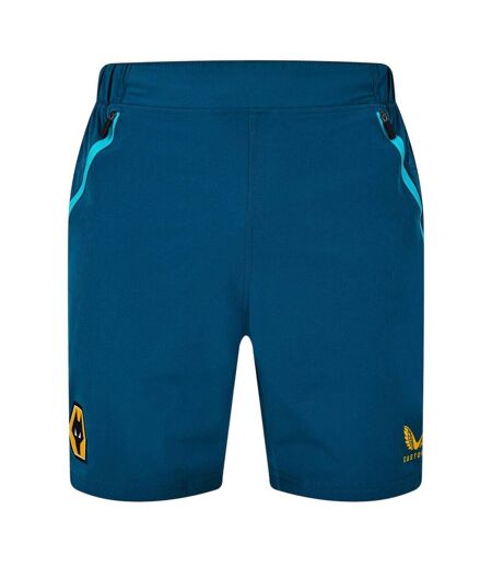 Short De Foot Motif/style Loups Homme Vert Castore