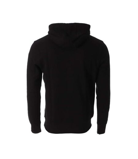 Sweat Noir Homme Schott Emb - S