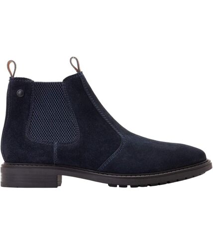 Bottines chelsea nelson homme bleu marine Base London