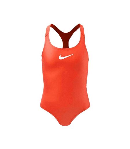 Maillot de bain 1 piece Rouge Femme Nike Racerback - L