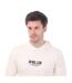 Mens Lettering Regular Hoodie White DFND London-3