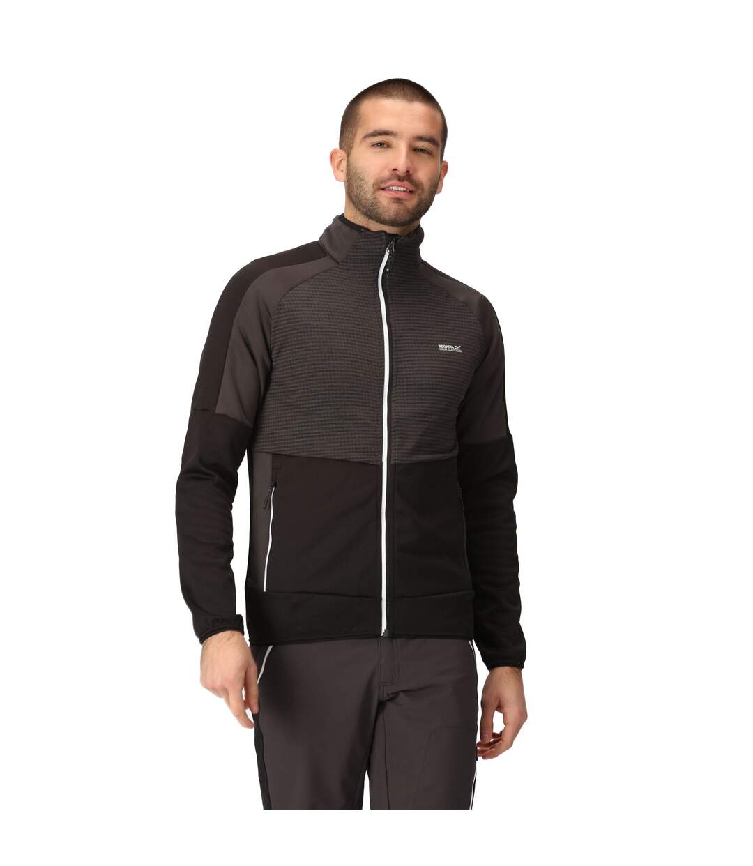 Veste softshell yare homme cendre / noir Regatta Regatta