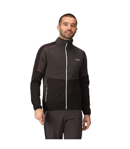 Veste softshell yare homme cendre / noir Regatta