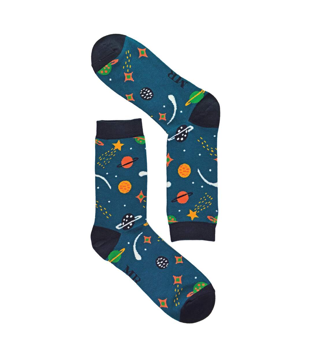 1 Pack Mens Space Enthusiast Bamboo Socks-3