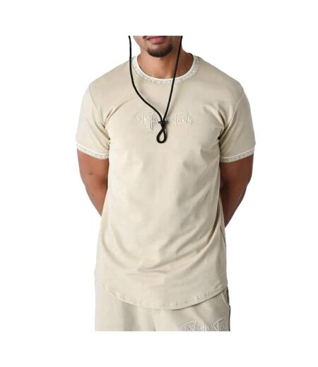 T-Shirt beige/blanc homme project x paris 2511114
