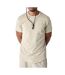 T-Shirt beige/blanc homme project x paris 2511114-1