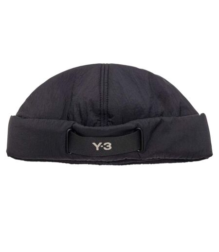 Bonnet Motif/style Rembourré Adulte Noir Y-3