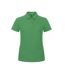 B&C Womens/Ladies ID.001 Plain Short Sleeve Polo Shirt (Kelly Green)