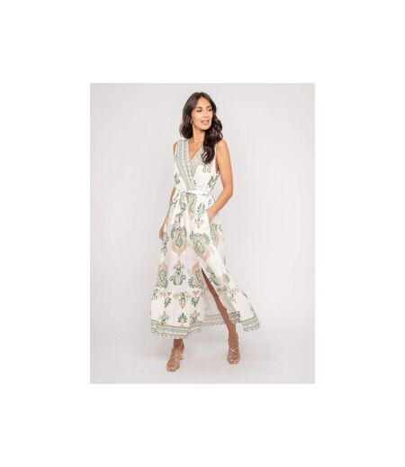 Robe sans manches motif cache-coeur ILDEMA - Dona X Lisa