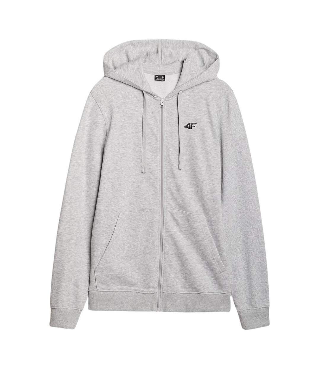 Veste À Capuche Wmm00tswsm1768 Homme Gris 4F-2