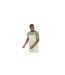 Mens Castlebay Short-sleeved T-shirt Light Olive Crosshatch-1