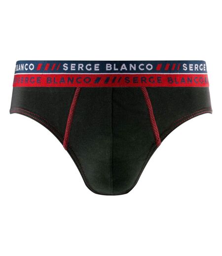 Lot de 4 slips homme en coton French Serge Blanco