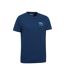 Mens St Ives Printed Organic T-shirt Navy Mountain Warehouse-4