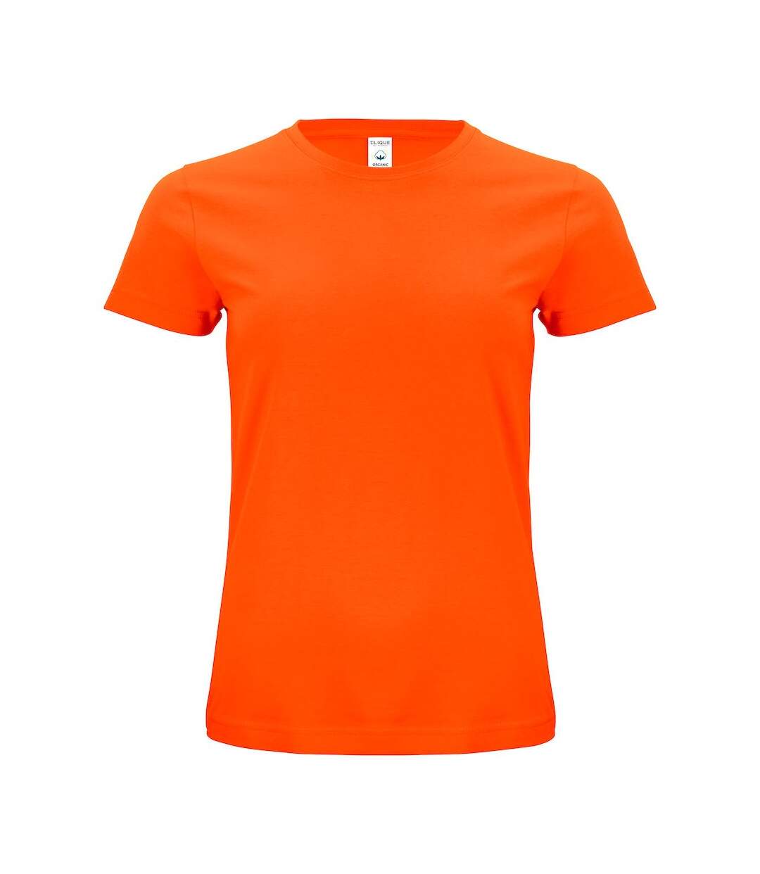 T-shirt femme orange Clique