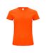 T-shirt femme orange Clique