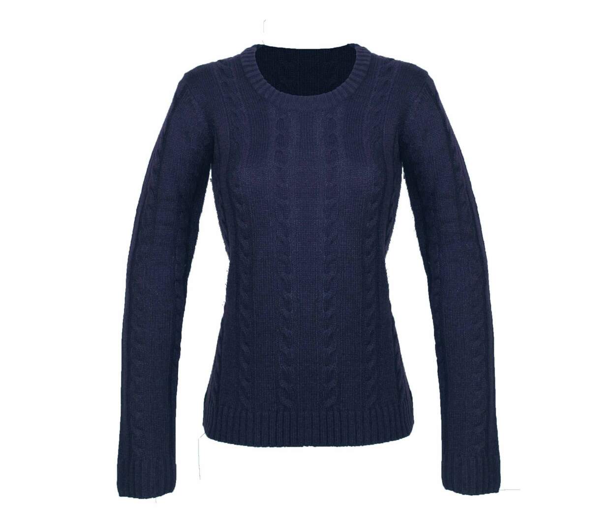 Pull col rond avec laine STEVA2-1