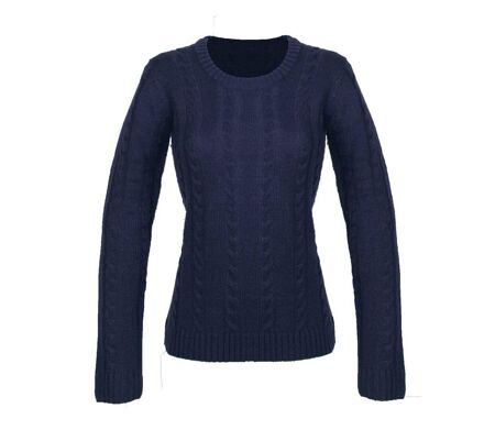 Pull col rond avec laine STEVA2