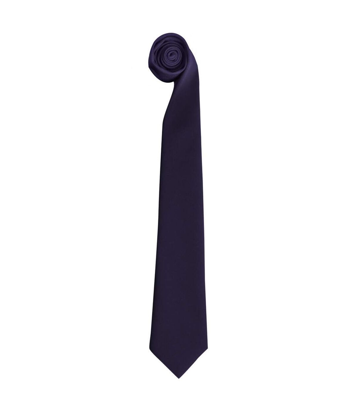 Premier Tie - Men Plain Work Tie (Navy) (One Size)