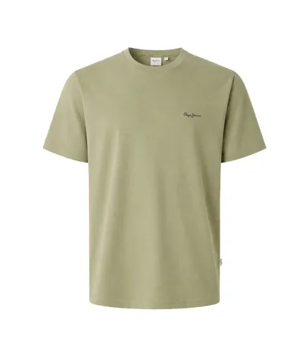T-Shirt vert homme pepe jeans contrast connor