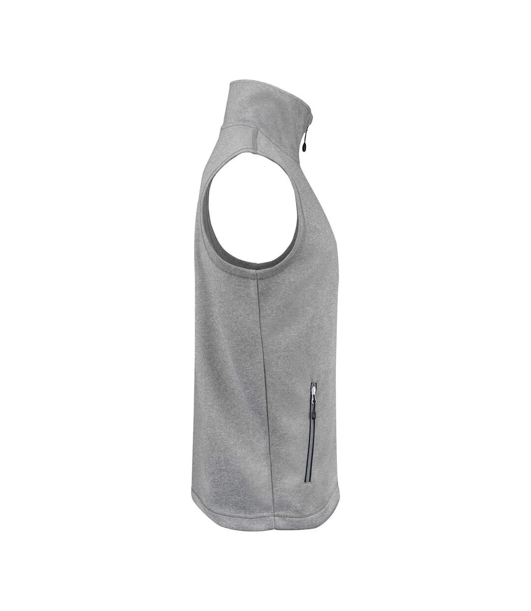 Veste Sans Manches Powerslide Homme Gris Chiné Printer-3