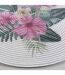 Set de Table Imprimé Flamant 35cm Blanc-2