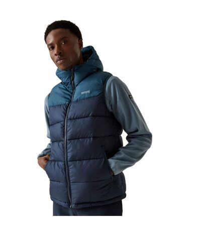 Mens Nevado Heavyweight Sleeveless Body Warmer Moonlight Denim Navy Regatta