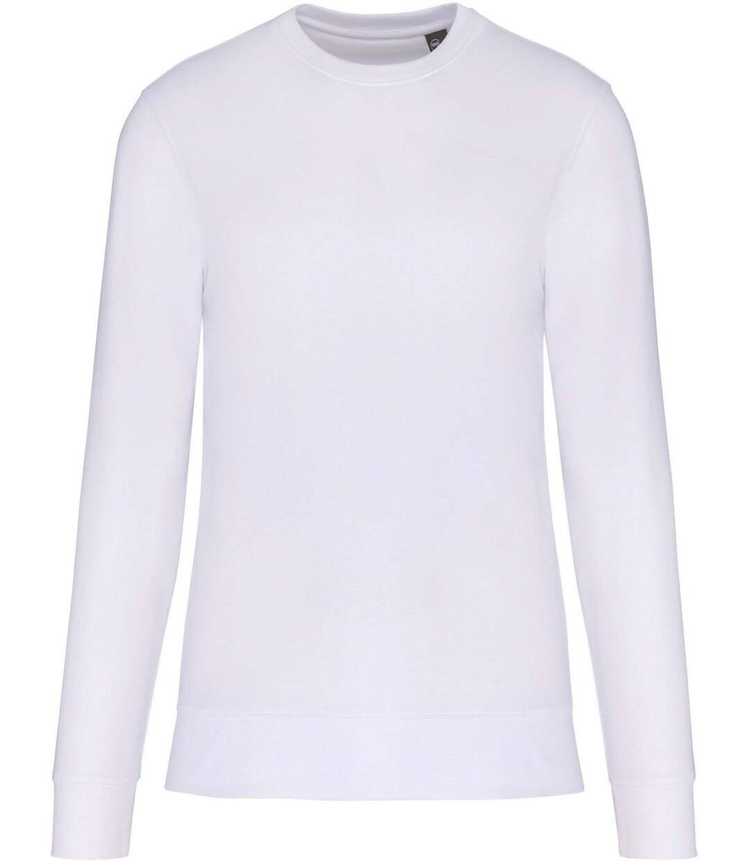 Sweat col rond écoresponsable - Mixte - K4025 - blanc