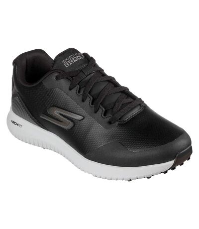 Skechers Mens Go Golf Max 2 Golf Shoes (Black/White) - UTFS10443
