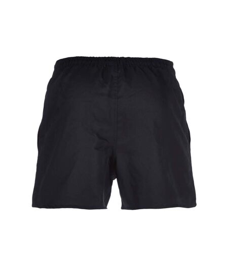 Mens Professional Polyester Shorts Black Canterbury