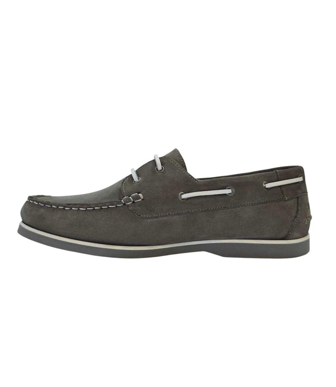 Chaussures Bateau Homme Gris Jack Wills-3