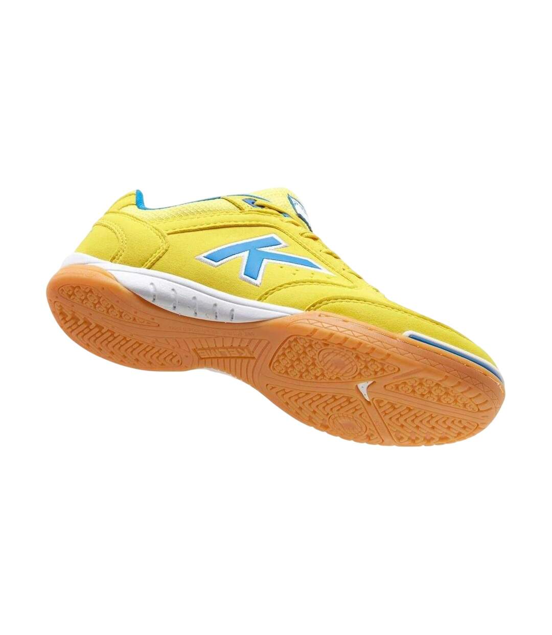Baskets Ballon De Foot Precision Adulte Jaune Bleu Kelme-3