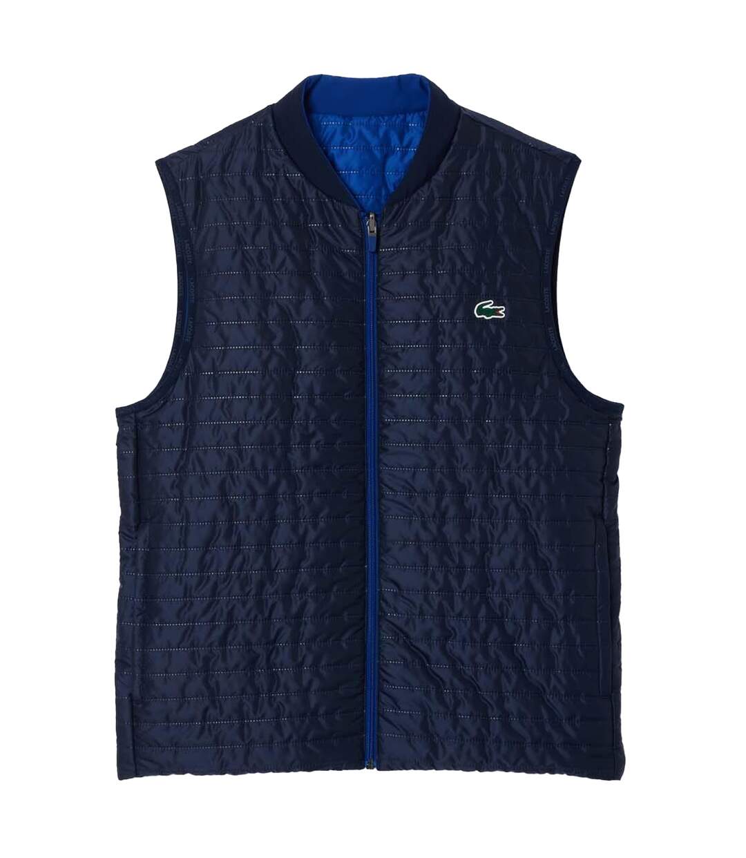Veste sans manches homme bleu marine Lacoste-1