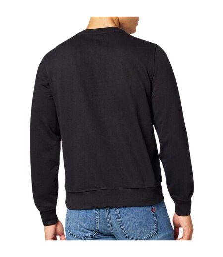 Sweat Motif Écusson Adulte Noir Noir Diesel