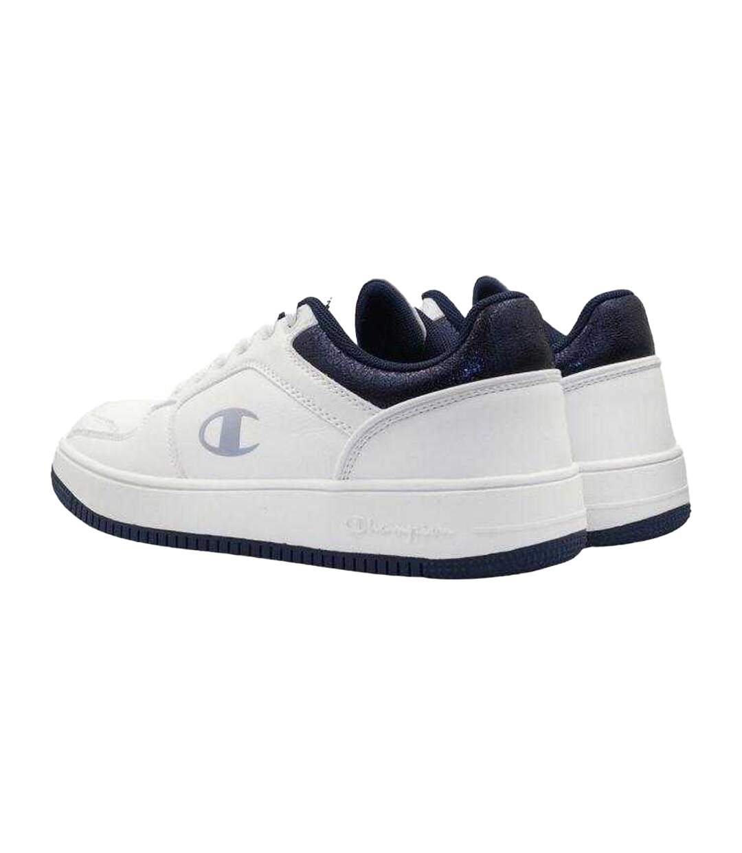 Baskets Femme Blanc Bleu Champion-2