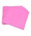 Lot de 20 Serviettes en Papier Vitamine 33x33cm Rose-1
