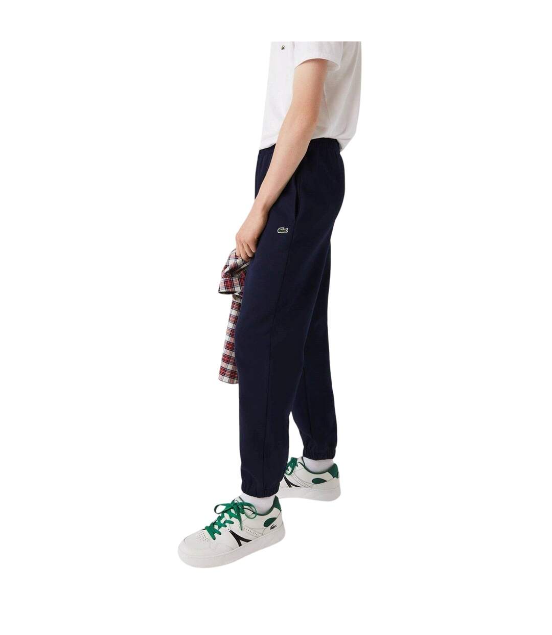 Pantalon De Survêtement Motif/style Monogramme Homme Bleu Lacoste-4