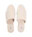 Womens/ladies Jade Slippers White Toms-3