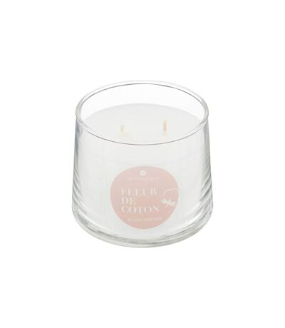 Bougie Parfumée en Verre Izor 300g Fleur de Coton