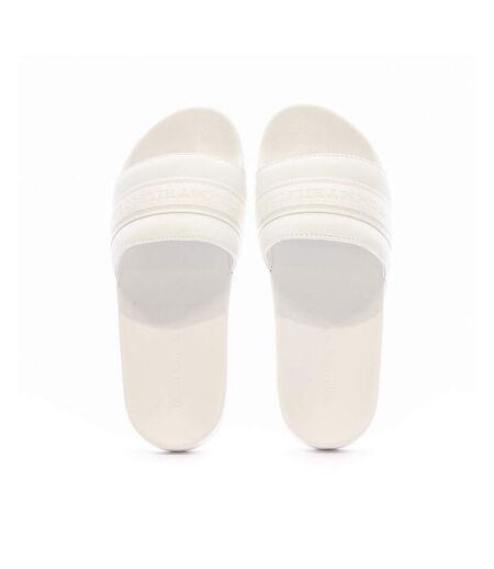 Claquettes blanches femme tommy hilfiger hilfiger poolside - 36
