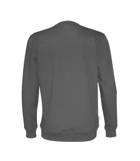 Unisex adult sweatshirt charcoal Cottover
