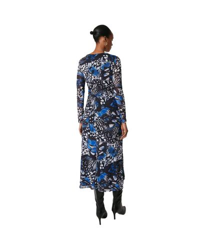 Robe mi-longue femme bleu Principles