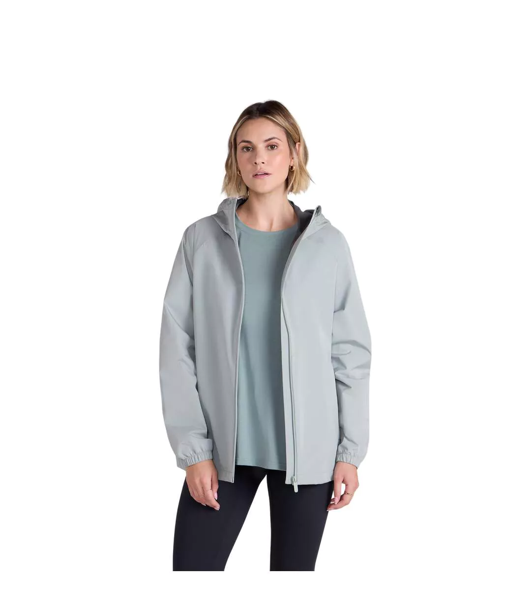 Womens/ladies Reid Waterproof Jacket Mint Animal-4