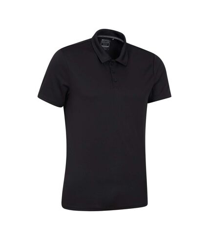 Mountain Warehouse Mens Endurance IsoCool Polo Shirt (Black) - UTMW1528