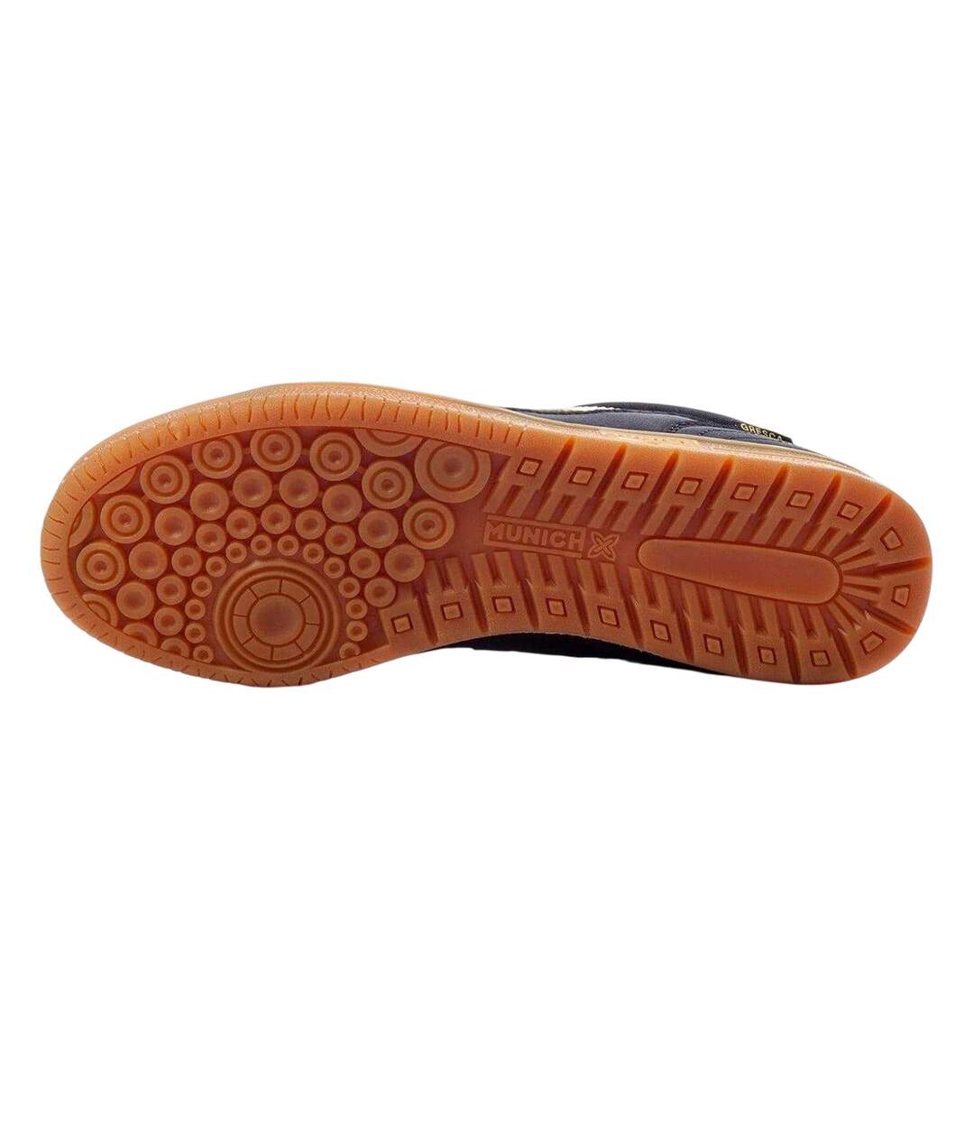 Chaussures De Foot En Salle Motif/style Signature Gresca Homme Noir Jaune Munich-3