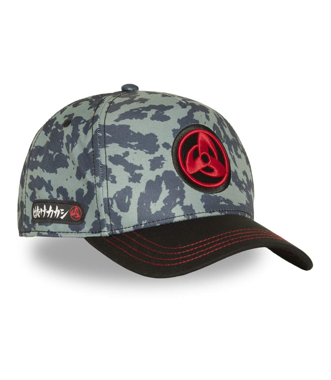 Casquette trucker premium avec logo brodé Naruto Shippuden Kakashi Capslab-4